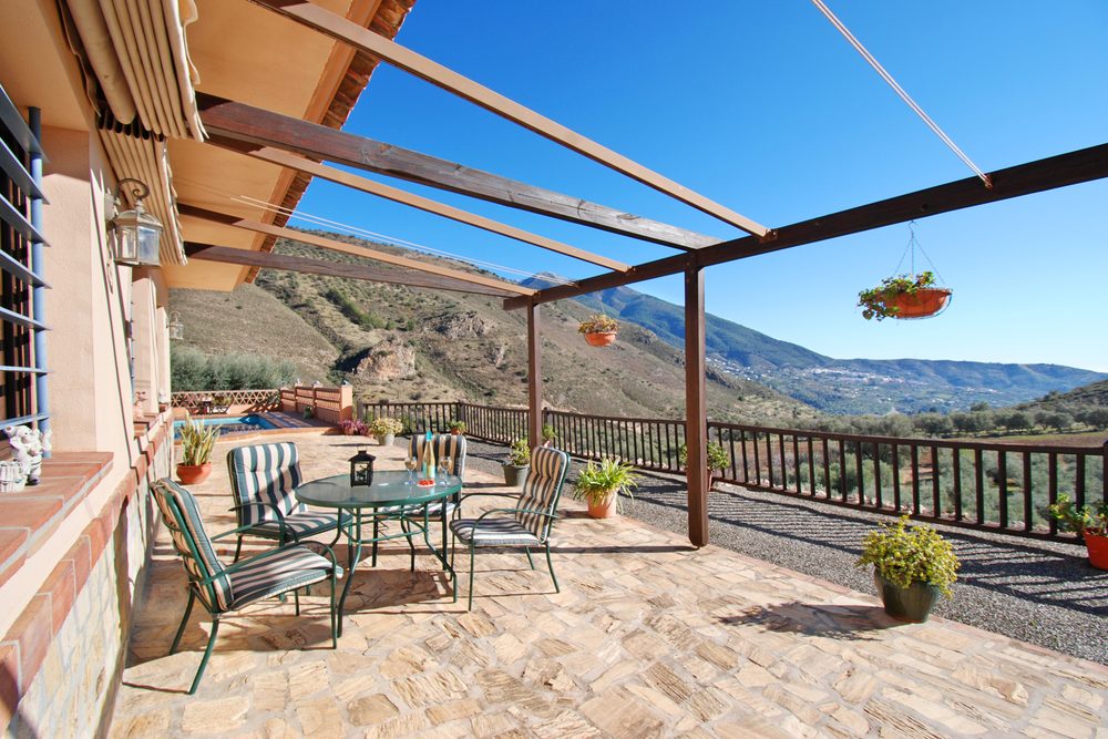 Terraza con vistas — Villa El Lucero